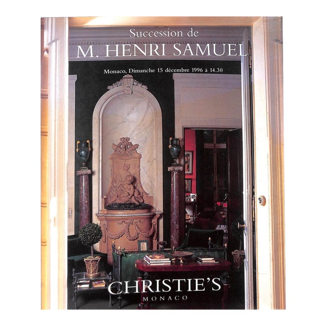 Succession De M. Henri Samuel 1996 Christie's Monaco For Sale