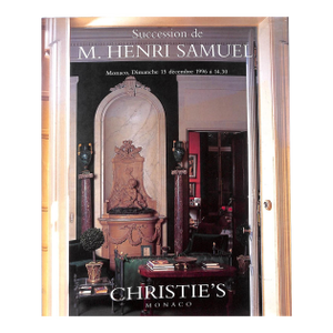Succession De M. Henri Samuel 1996 Christie's Monaco