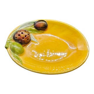 Vintage L Duke & Son Olive Dish For Sale