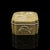1850s Victorian Small Antique Seamstress' Button Box, Japanese, Brass, Decorative, Edo Period For Sale - Image 4 of 9