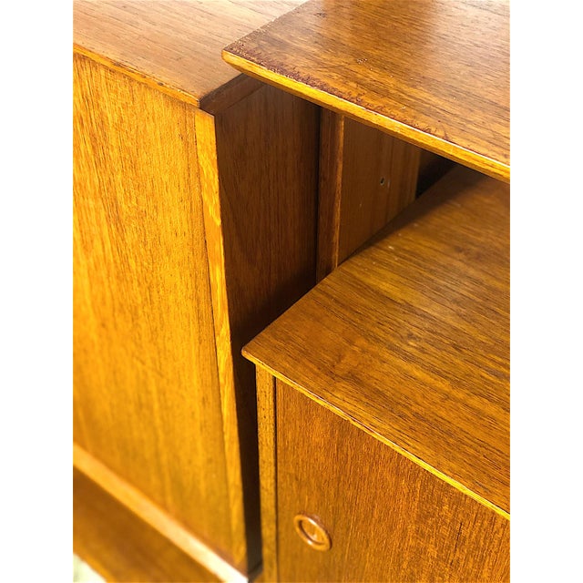 Vintage Two-Bay Bookcase, 1960s For Sale - Image 12 of 17