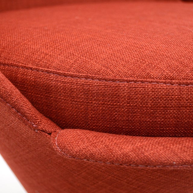 Brick Red Verner Panton Cone Chair For Sale - Image 8 of 8