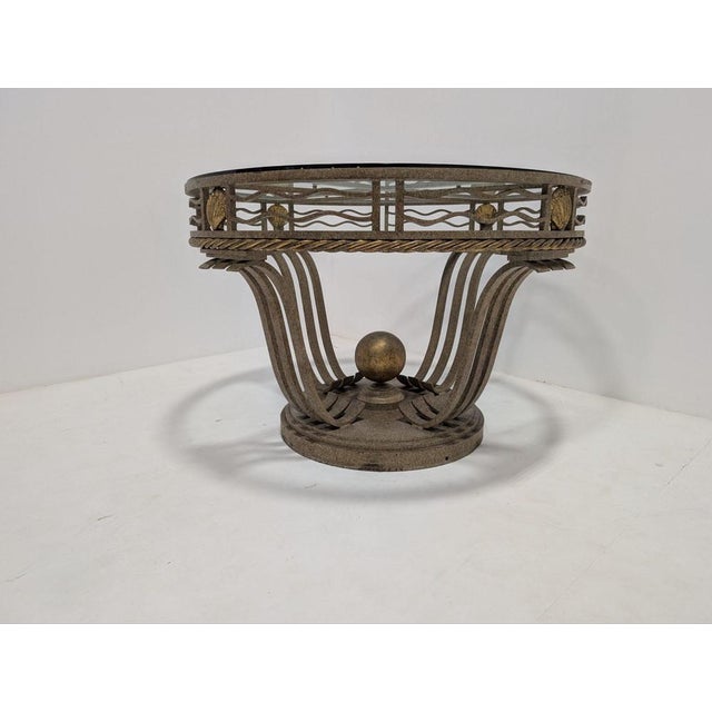 Metal Forged Display Dining Table For Sale - Image 7 of 18