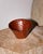 Mid 20th Century Mid 20th Century Studio Ceramic Crimson Bowl, Signed Bh For Sale - Image 5 of 6