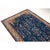 Terra Cotta Vintage Blue Chinese Peking-Style Floral Pagoda Rug For Sale - Image 8 of 11