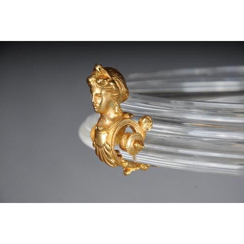 Acrylic Bowls with Gilding, Set of 2 For Sale - Image 4 of 14