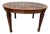 Louis XVI Extendable Oval Table Walnut and Burl Marquetry For Sale