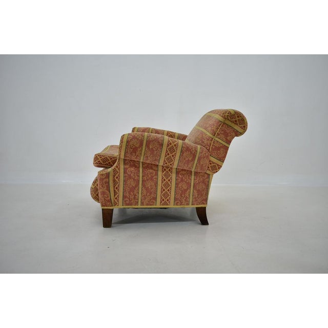 1940s Art Deco Armchair, Czechoslovakia, 1940s For Sale - Image 5 of 18