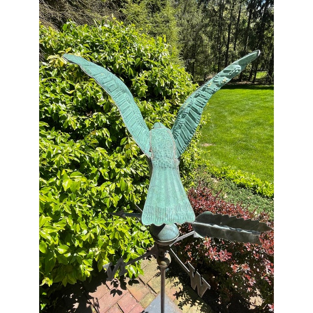 Vintage Copper Eagle Weathervane Chairish