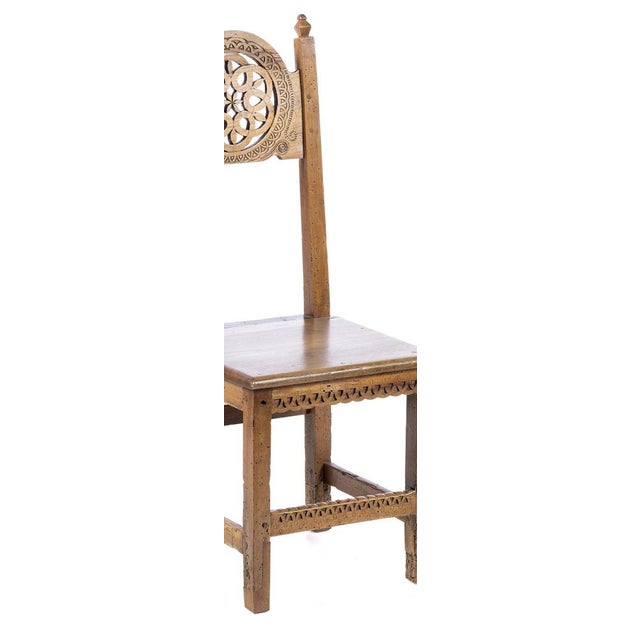 Wood Rustic Chair, 19th Century For Sale - Image 7 of 8