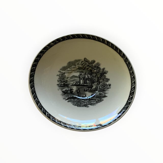 Black Vintage Wedgwood Lugano Black Dinnerware Set - 51 pcs For Sale - Image 8 of 8
