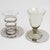 1970s Willy Rizzo Style Ice Effect Lucite and Chrome Coasters, 9 pieces For Sale - Image 12 of 13