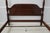 Traditional Ethan Allen Cherry Georgian Court Queen Size 4 Post Bed For Sale - Image 3 of 12