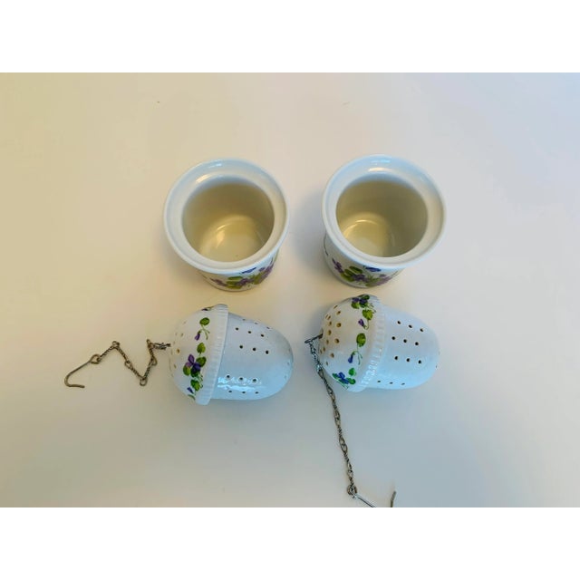 English A Pair of Kaiser Porcelain Tea Steepers From the Early 70s For Sale - Image 3 of 6