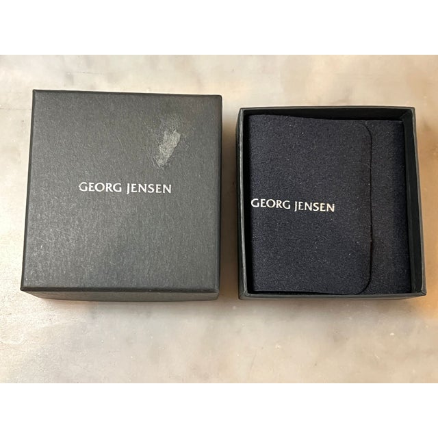 Georg Jensen Sterling Silver Multi-Teardrop Earrings by Astrid Fog, A Pair For Sale - Image 9 of 9