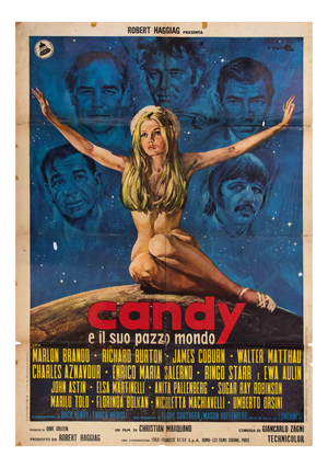Candy e il suo Pazzo Mondo Film Poster, Italy, 1968
