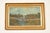 A beautiful original oil painting on canvas of a rural landscape with a small wooden footbridge crossing a narrow stream...