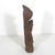 Early 20th Century Early 20th Century Carved Wood Monk Sculpture Primitive Rustic With Patina For Sale - Image 5 of 8