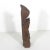 Early 20th Century Vintage Carved Wood Monk Sculpture Primitive Rustic With Patina For Sale - Image 5 of 8