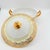 Vintage Japanese Ivory and 22k Gold Lidded Serving Dish With Pedestal Base For Sale - Image 4 of 8