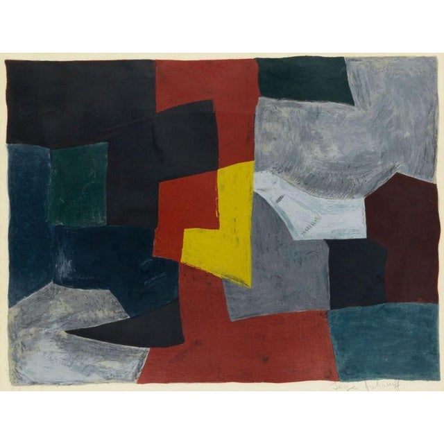 Lithograph, 1960 Handsigned by the artist in pencil and numbered 70/100 Publisher : Galerie Creuzeveult, Paris Printer :...