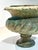 1990s Vintage Verde Green Brass Urn For Sale - Image 5 of 6