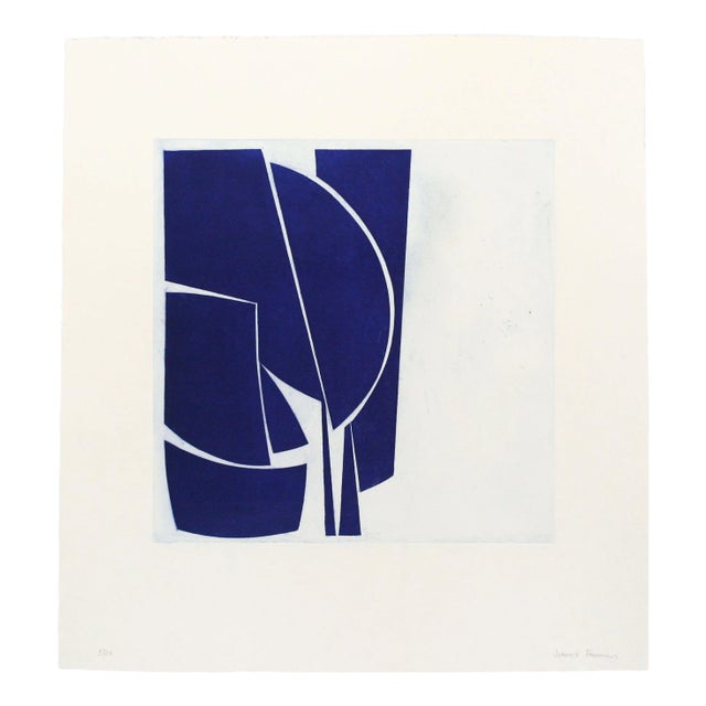 Joanne Freeman "Covers 1 Ultramarine" Print For Sale