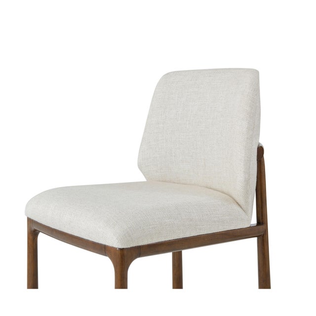 Not Yet Made - Made To Order Art Deco Style Dining Side Chairs- a Pair For Sale - Image 5 of 5