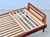 Swiss Form Teak Bed with Rattan Weave, Switzerland, 1950s For Sale - Image 13 of 17