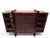 Mid 20th Century Vintage Modern Mahogany Media Console With Sliding Woven Doors by South Cone For Sale - Image 5 of 8