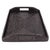 Boho Chic Artifacts Rattan Rectangular Serving Tray with High Handles For Sale - Image 3 of 3