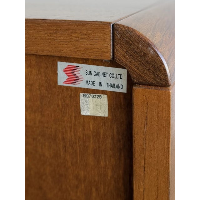Vintage Teak 6-Drawer Dresser For Sale - Image 11 of 11