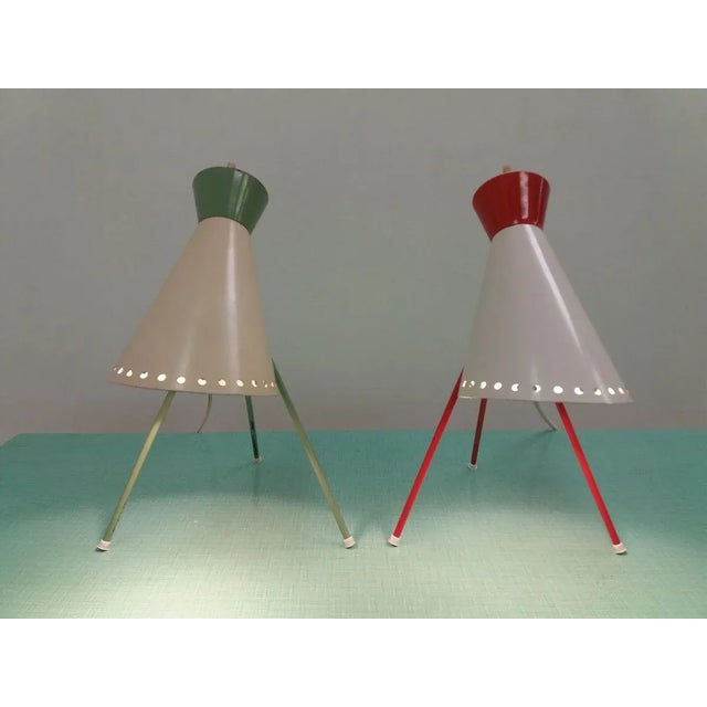 - Made in Czechoslovakia - Made of metal, glass - Re-polished - Fully functional - Good, original condition. This piece is...