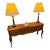 1980s Richelieu Art Et Muebles De France Country French Cherry & Chestnut Console For Sale - Image 9 of 9