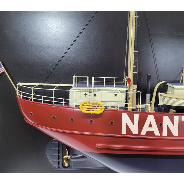 Half Model of the Lightship Nantucket For Sale - Image 9 of 12