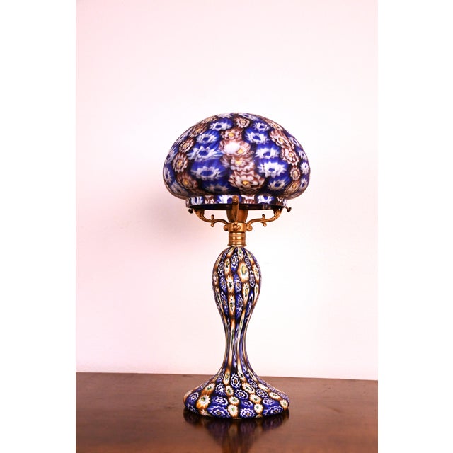 Italian Art Glass Table Lamp by Fratelli Toso, 1930s For Sale - Image 13 of 13