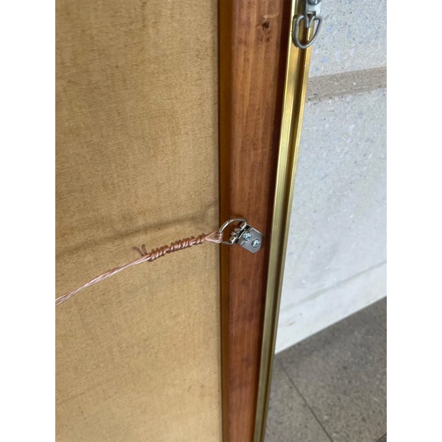 Late 20th Century “Untitled”, Abstract Painting by Mia Blumenstock For Sale - Image 5 of 6