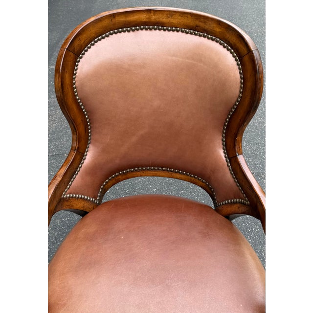1990s Walter E Smithe French Empire Dining Chairs - Set of 8 For Sale - Image 5 of 12