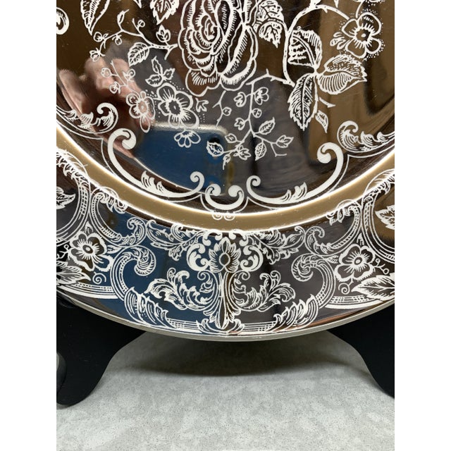 1940s Lusterware Plates- Johnson Bros “Brighton” Plates - Set 10 For Sale - Image 5 of 8