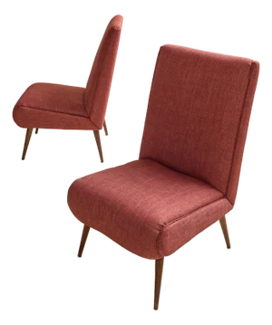 The Vintage 1950s Slipper Chairs
