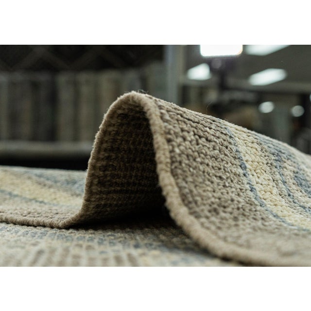Textile Turkish Oushak Rug 4' x 6'10" #19244 For Sale - Image 7 of 8