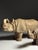 Hand-Carved Wooden Rhinoceros Statues, 1960s, Set of 2 For Sale - Image 15 of 18