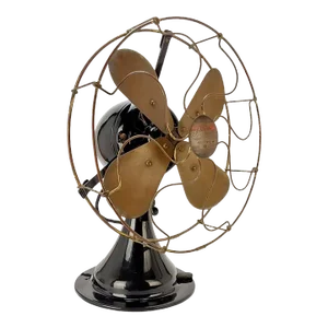 Circa 1920's Peerless Stationary Desk Fan