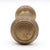 Vintage Art Deco Brass Passage Door Knob Set For Sale - Image 4 of 7