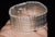 Late 20th Century Rare Roberto Coin Natural 3.20ct Diamond Floral Scroll Work Wide Bracelet in Solid 18k White Gold For Sale - Image 14 of 15