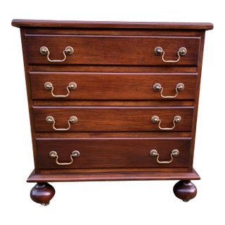 Vintage Bun Foot Chest For Sale