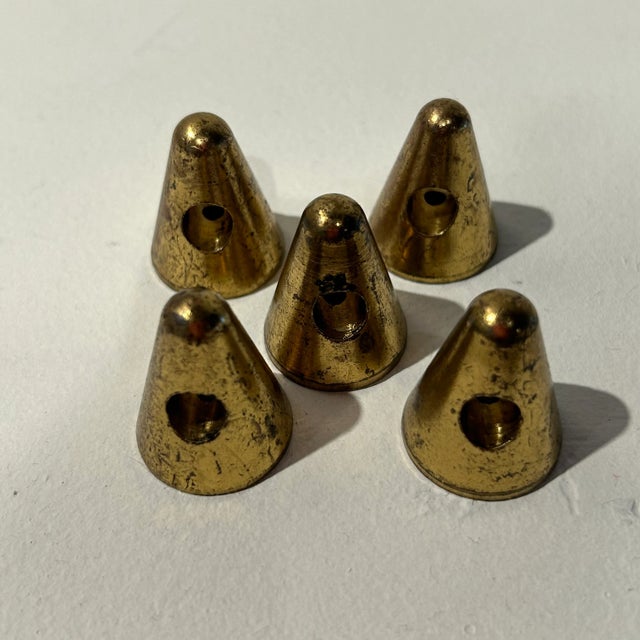 1970s 1970s Adjustable European Brass and Glass Chandelier For Sale - Image 5 of 8