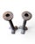 An exceptional pair of sculptural bronze candle holders attributed to Horst Dalbeck, crafted in Germany during the 1970s....