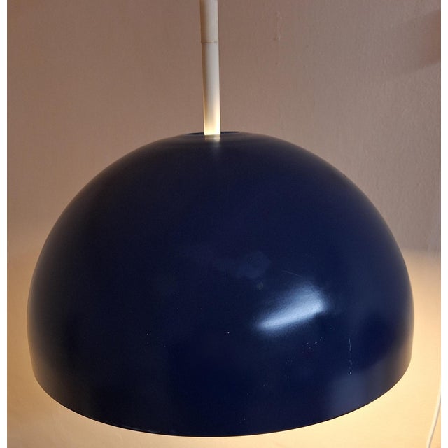 Metal Vintage German Pendant Lamp from Staff For Sale - Image 7 of 9