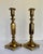 Dating to the 1960s–1970s, this handsome pair of American-made candlesticks is crafted of solid brass with a classic...